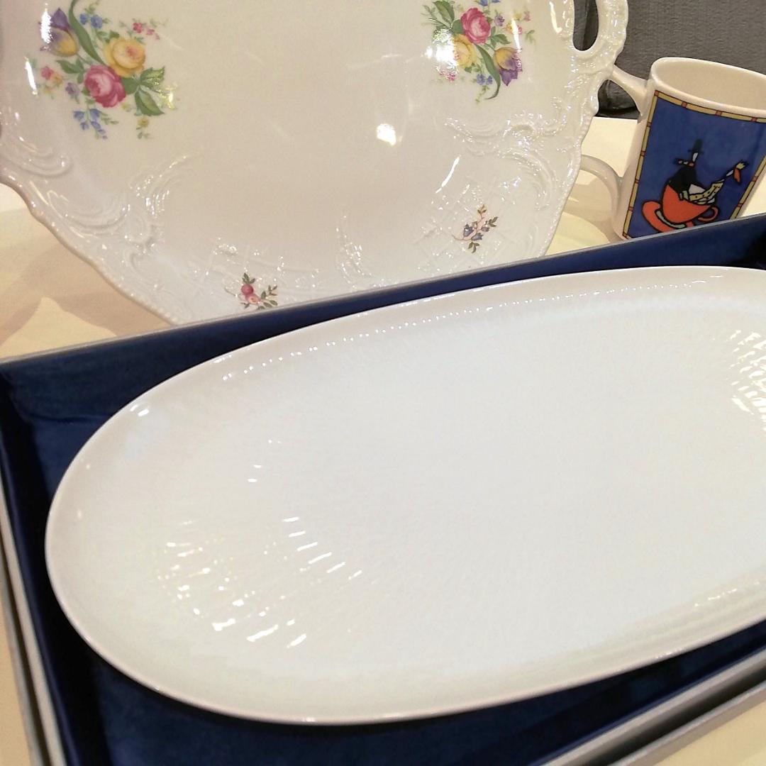 ◎Rosenthal　美品３点セット　大皿　プレート　マグカップ　陶磁器