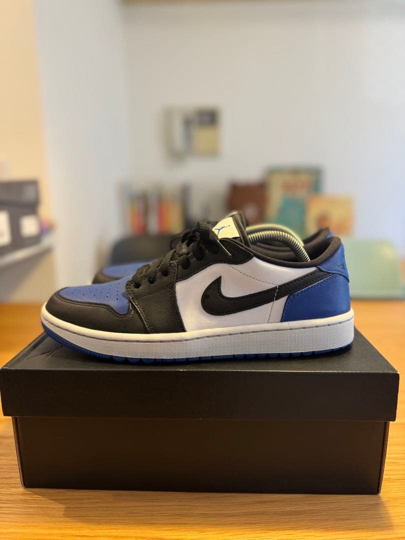 美品ナイキ ジョーダン 1 ゴルフ ロイヤル　jordan1 golf