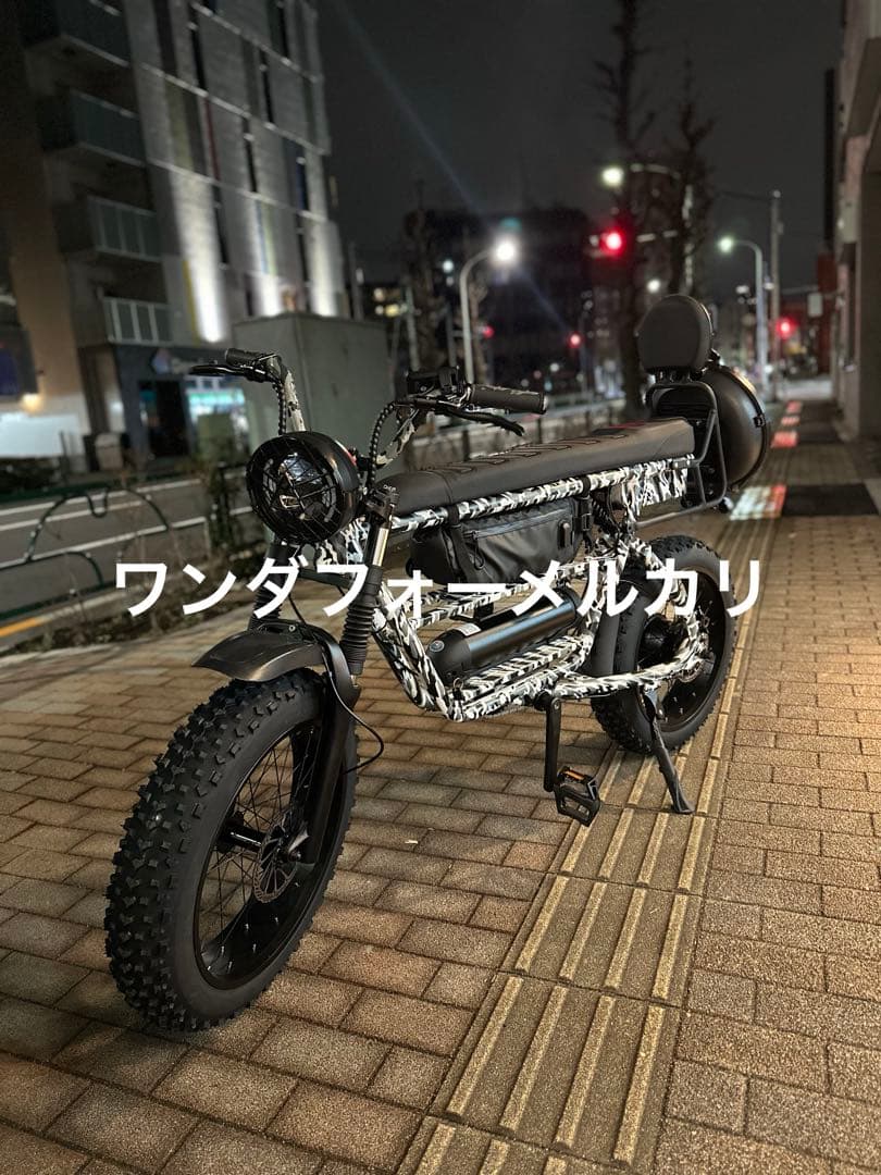 Maverick迷彩電動アシスト自転車トルクセンサー公道合法仕様48v18ah