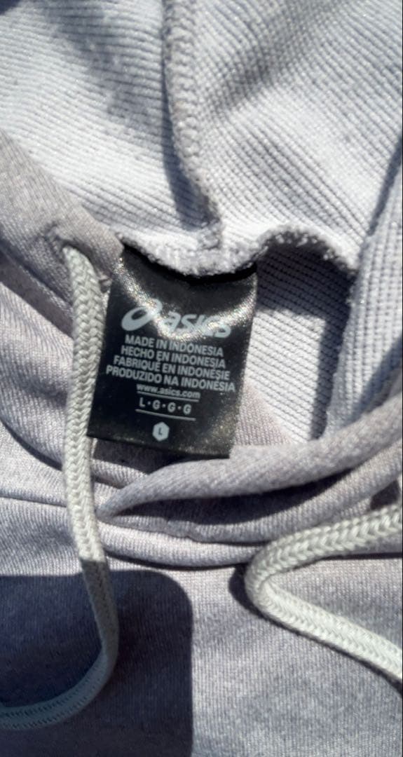 Asics グレー ジャージ上下セット