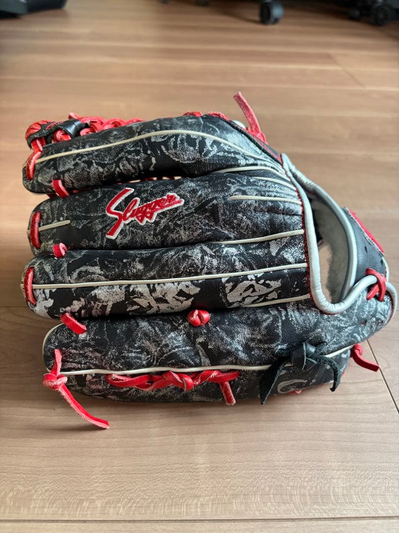 久保田Slugger 軟式グローブ 内野手用　湯もみ完了　即実戦使用可