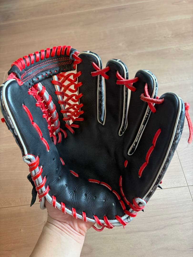 久保田Slugger 軟式グローブ 内野手用　湯もみ完了　即実戦使用可