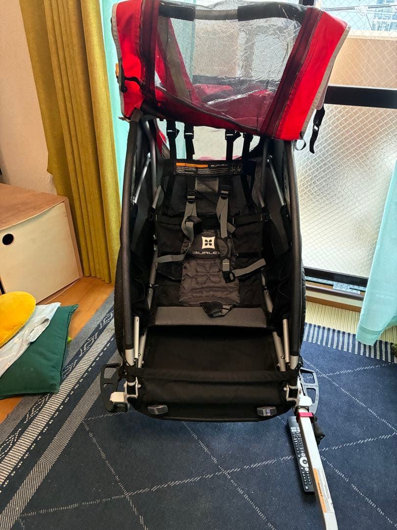 BURLEY ソロ SOLO 美品 チャイルドトレーラー