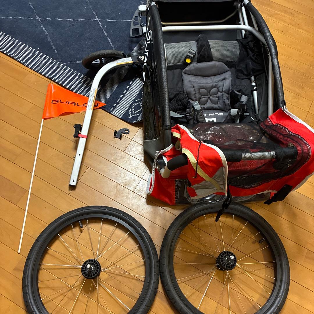 BURLEY ソロ SOLO 美品 チャイルドトレーラー