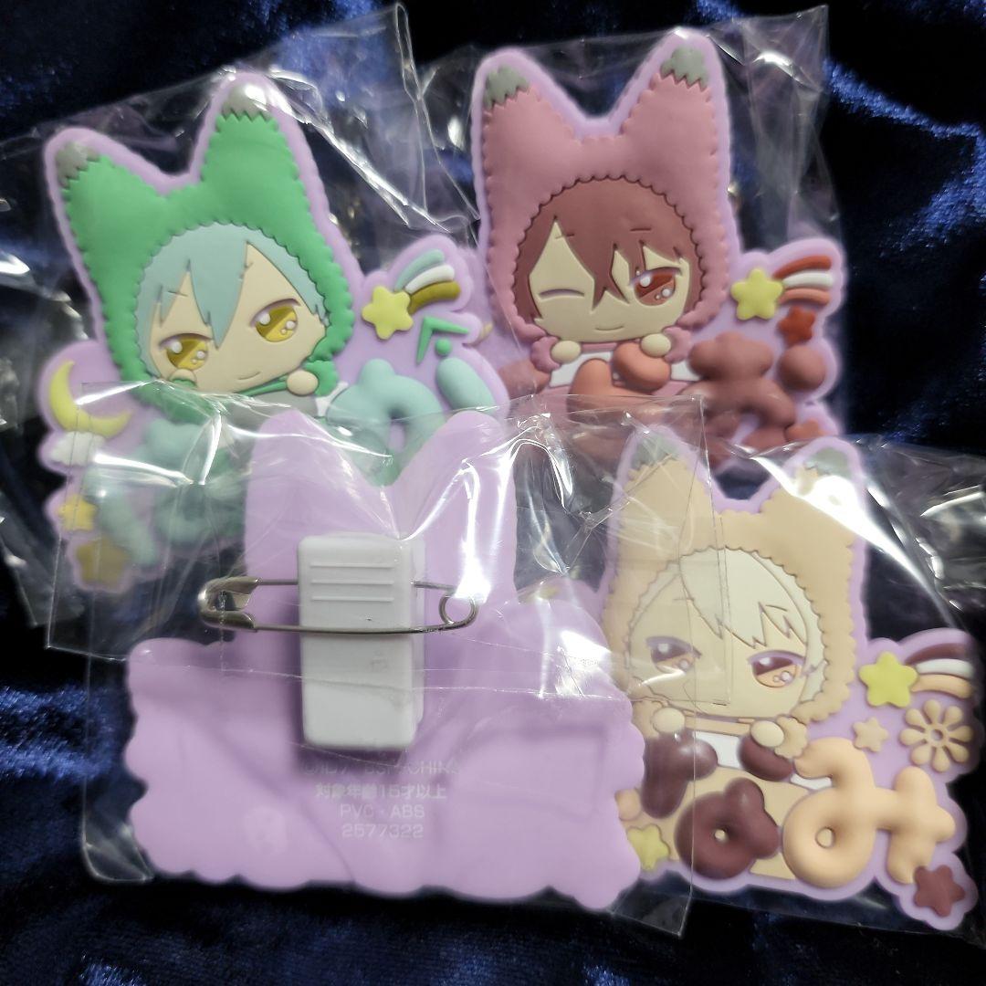 アイナナ ラバーバッジ はるか とらお とうま みなみ ゆめのなか セット