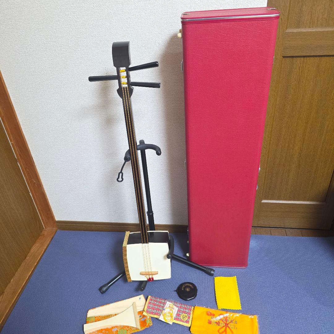 490】三味線 飾り しゃみせん 日本舞踊 歌舞伎 小道具 踊り 舞台 飾り日舞