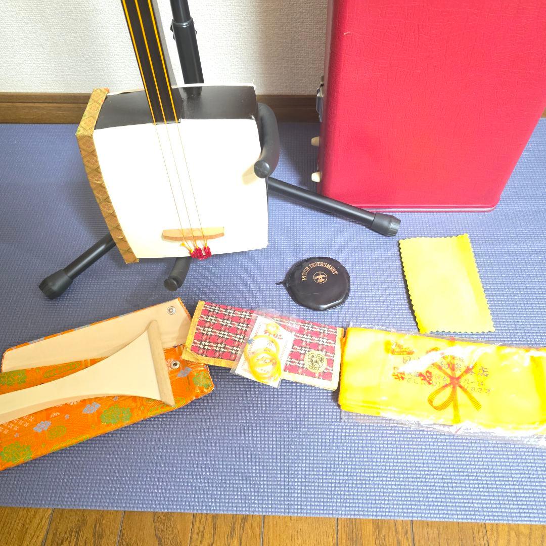 490】三味線 飾り しゃみせん 日本舞踊 歌舞伎 小道具 踊り 舞台 飾り日舞