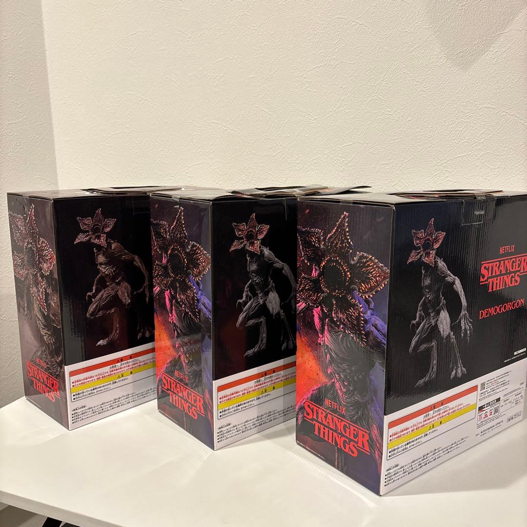 【新品・未開封】一番くじSTRANGER THINGS デモゴルゴン 3点セット