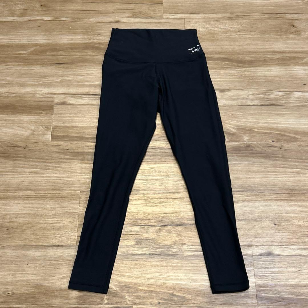 【未使用】agnes b. NERGY日本製/水陸両用 UV スポーツレギンス
