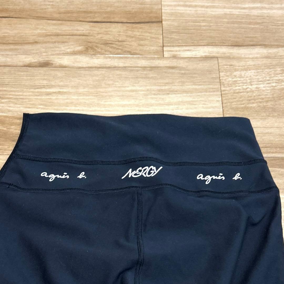 【未使用】agnes b. NERGY日本製/水陸両用 UV スポーツレギンス