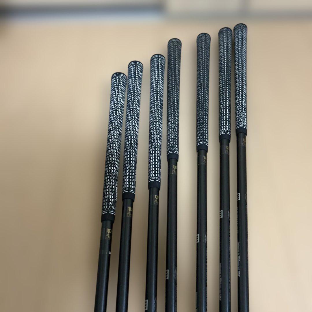 Wilson fat shaft tour cast メンズアイアン 10本