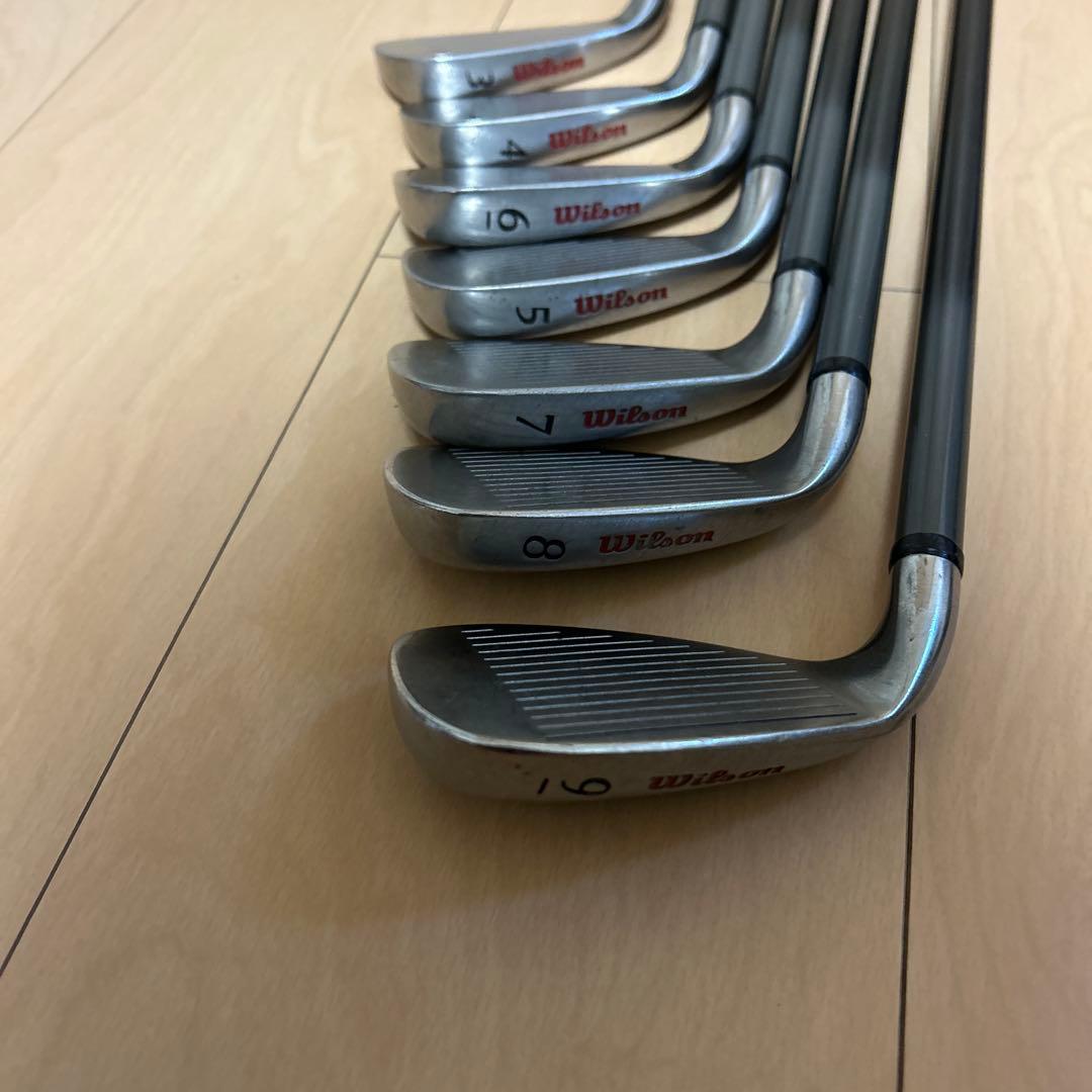 Wilson fat shaft tour cast メンズアイアン 10本