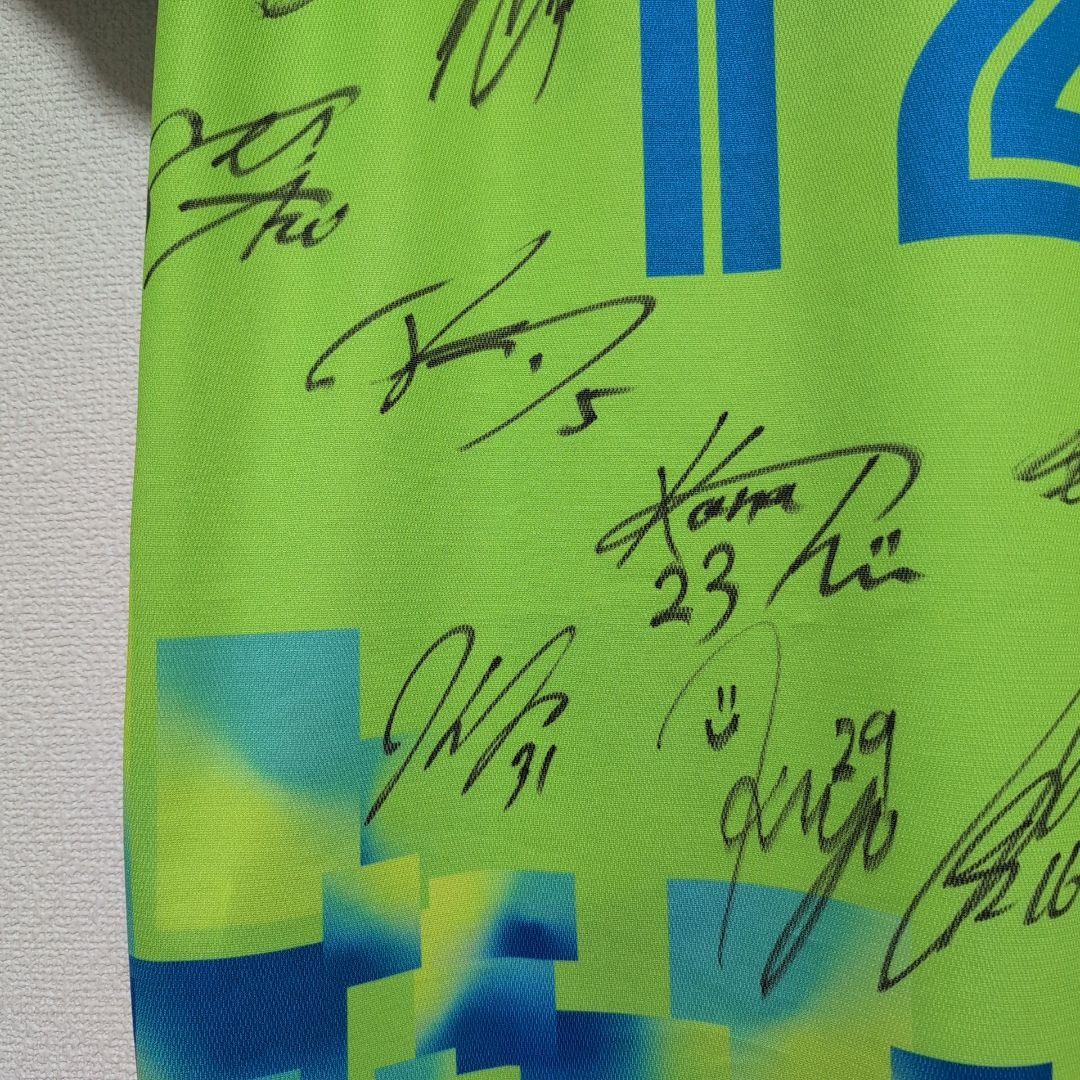 詳細ベルマーレ Bellmare サイン入りユニフォーム 12番