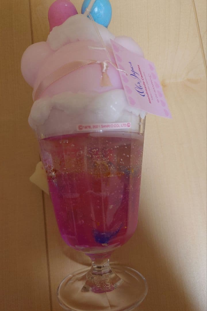 ♡新品♡サンリオ　ファンシー　キキララ　キャンドル　パフェ