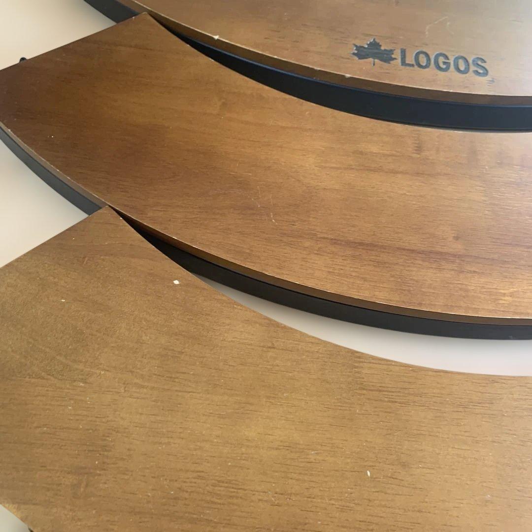 LOGOS 半月型アウトドアテーブル
