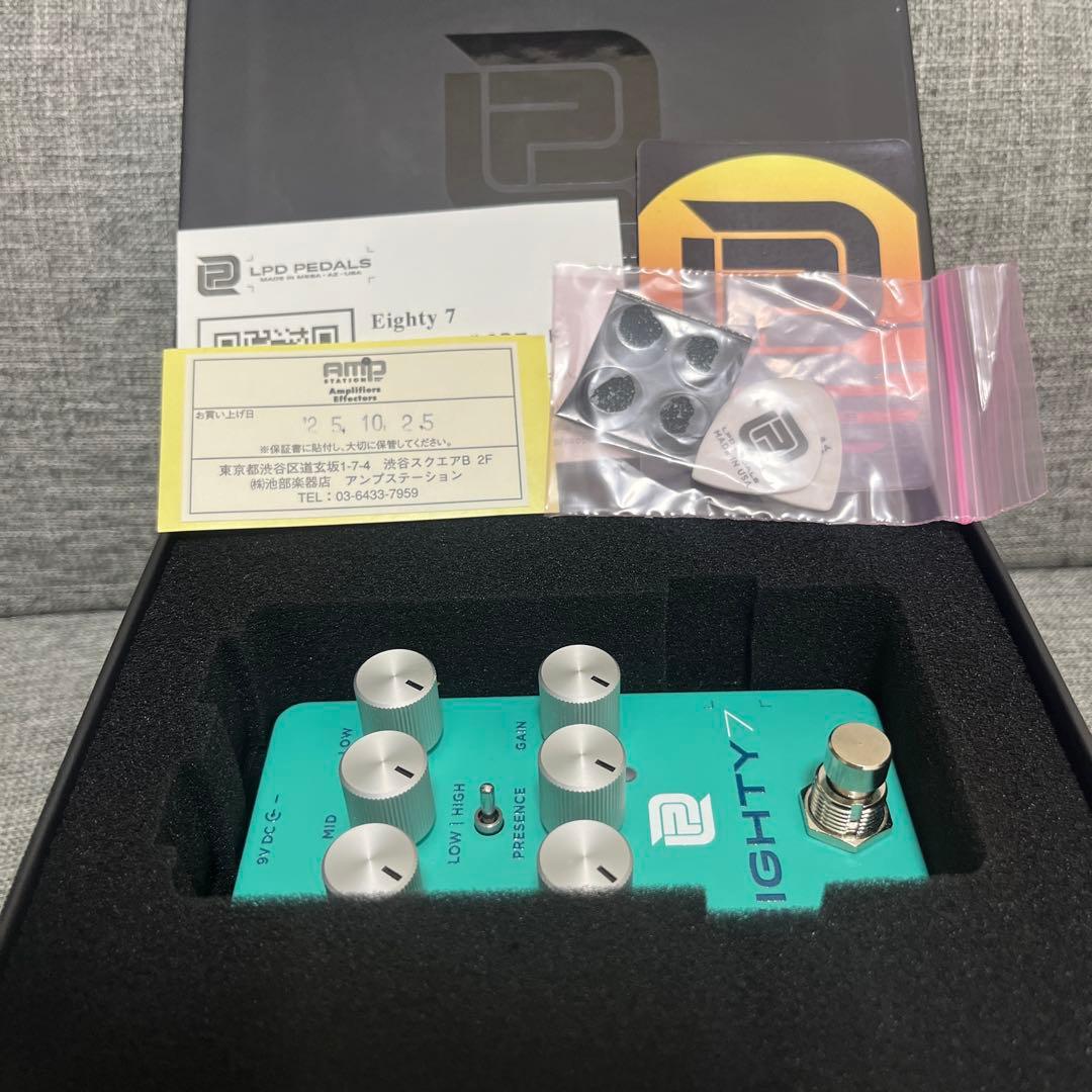 LPD PEDALS EIGHTY7エフェクター歪み