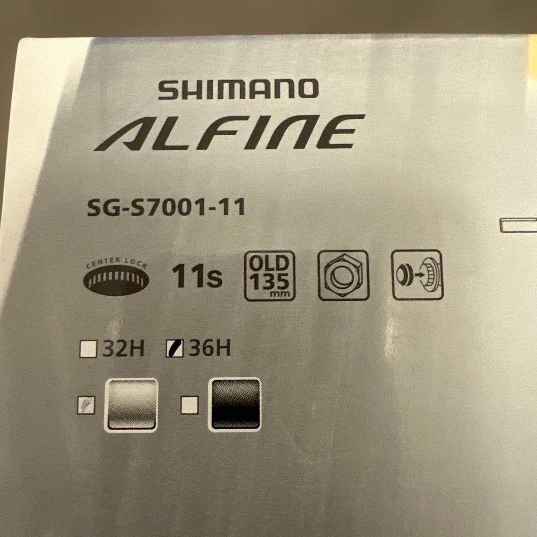 パーツ SHIMANO ALFINE SG-S7001-11