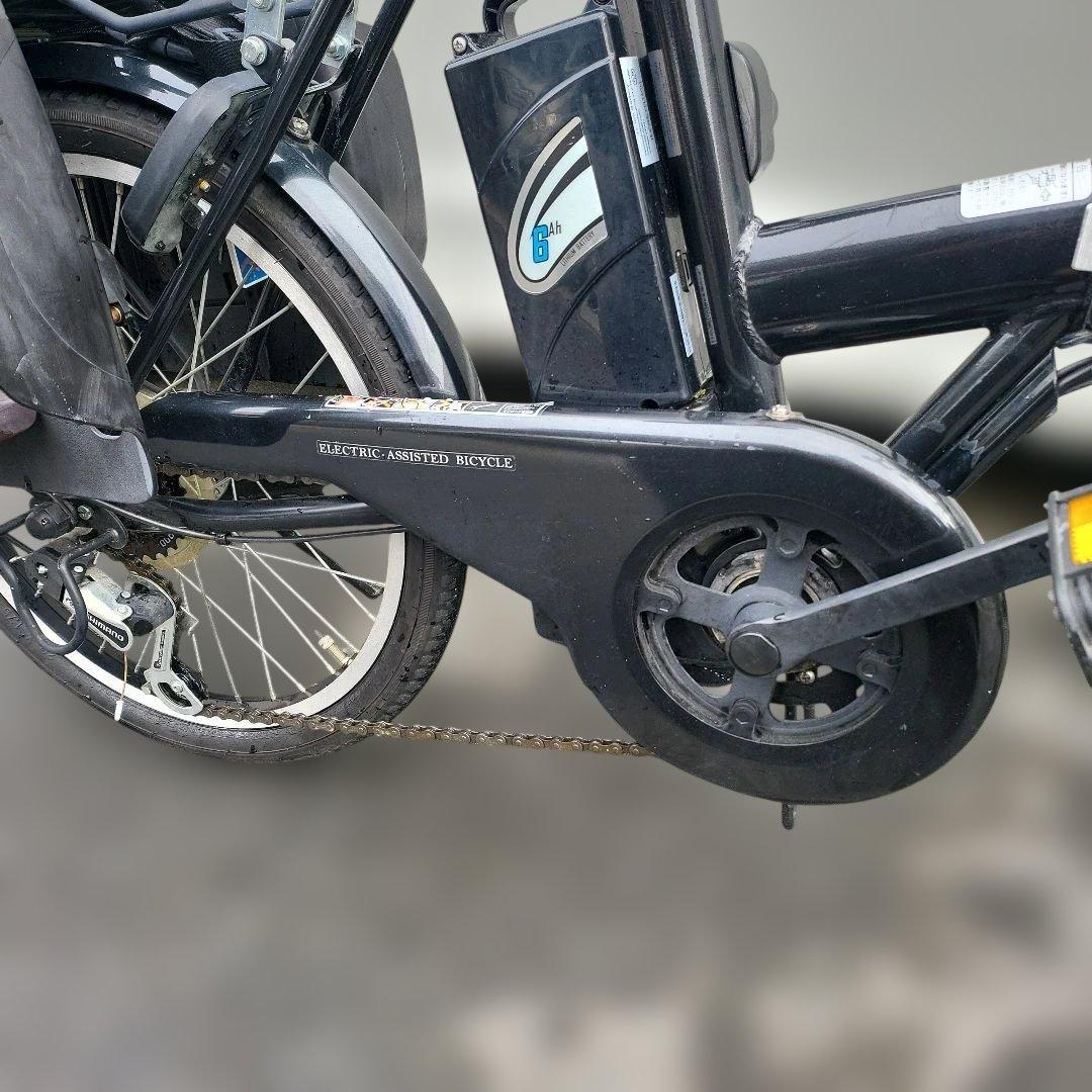 美品 ＰＥＬＴＥＣＨ ペルテック ＴＤＮ－２０８Ｌ折りたたみ電動アシスト自転車