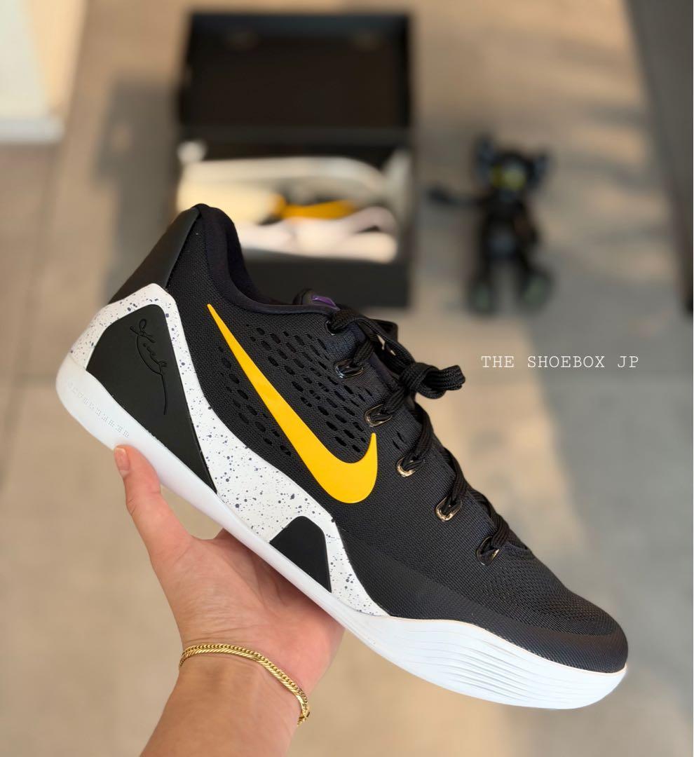 新品！ナイキ コービー 9 Kobe 9 ブラック ゴールド 28.5cm
