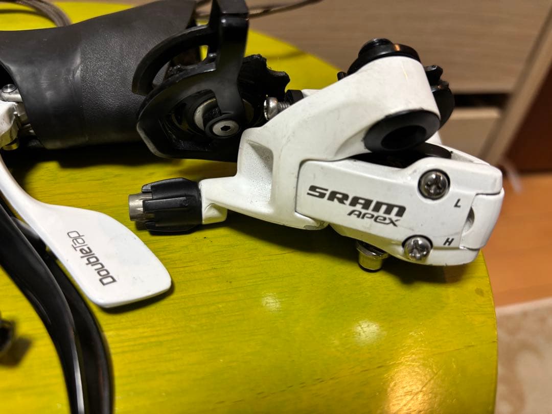 SRAM 2x10速 シフター・ディレイラー　クランクセット