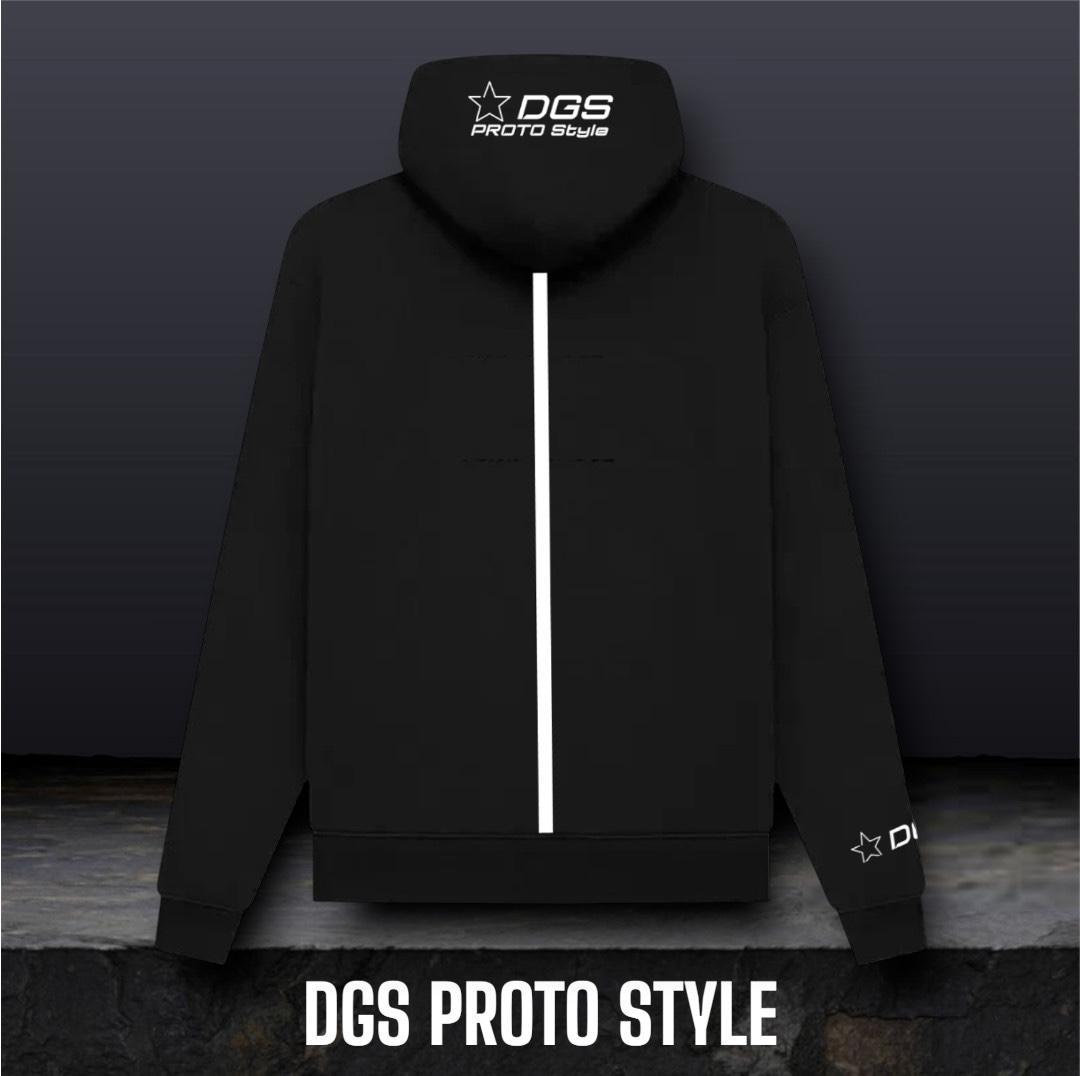 DGS PROTO Style プルオーバー・パーカー（ブラック）Lサイズ