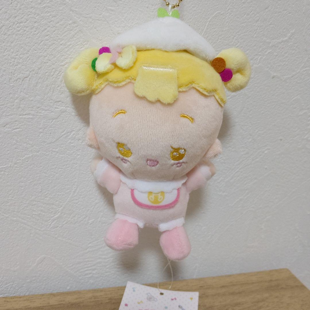 おジャ魔女どれみ ハナちゃん むにゅぐるみパティオ ぬいぐるみキーホルダータグ付