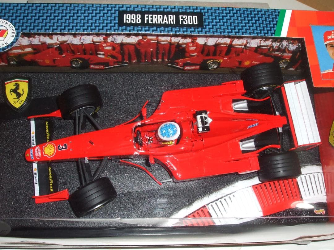 フェラーリ　F３００　ミハエル・シューマッハ　＃３　限定品　マテル　１／１８