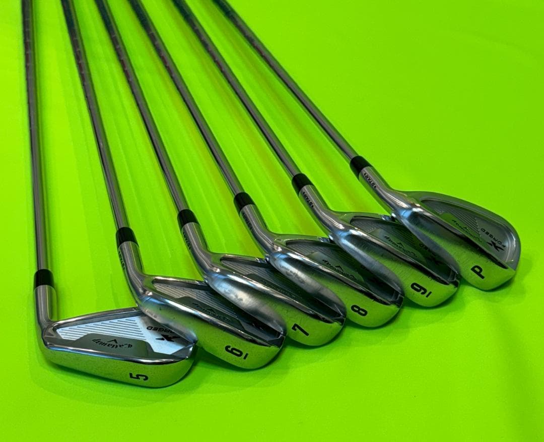 キャロウェイ X FORGED STAR 2021 アイアン6本セット