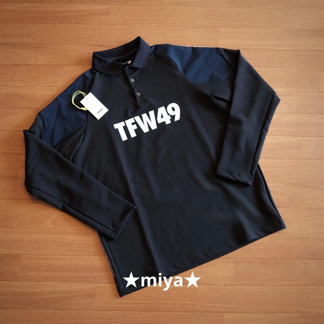 新品【定価3.1万】TFW49 / LONG SLEEVE POLO ポロシャツ