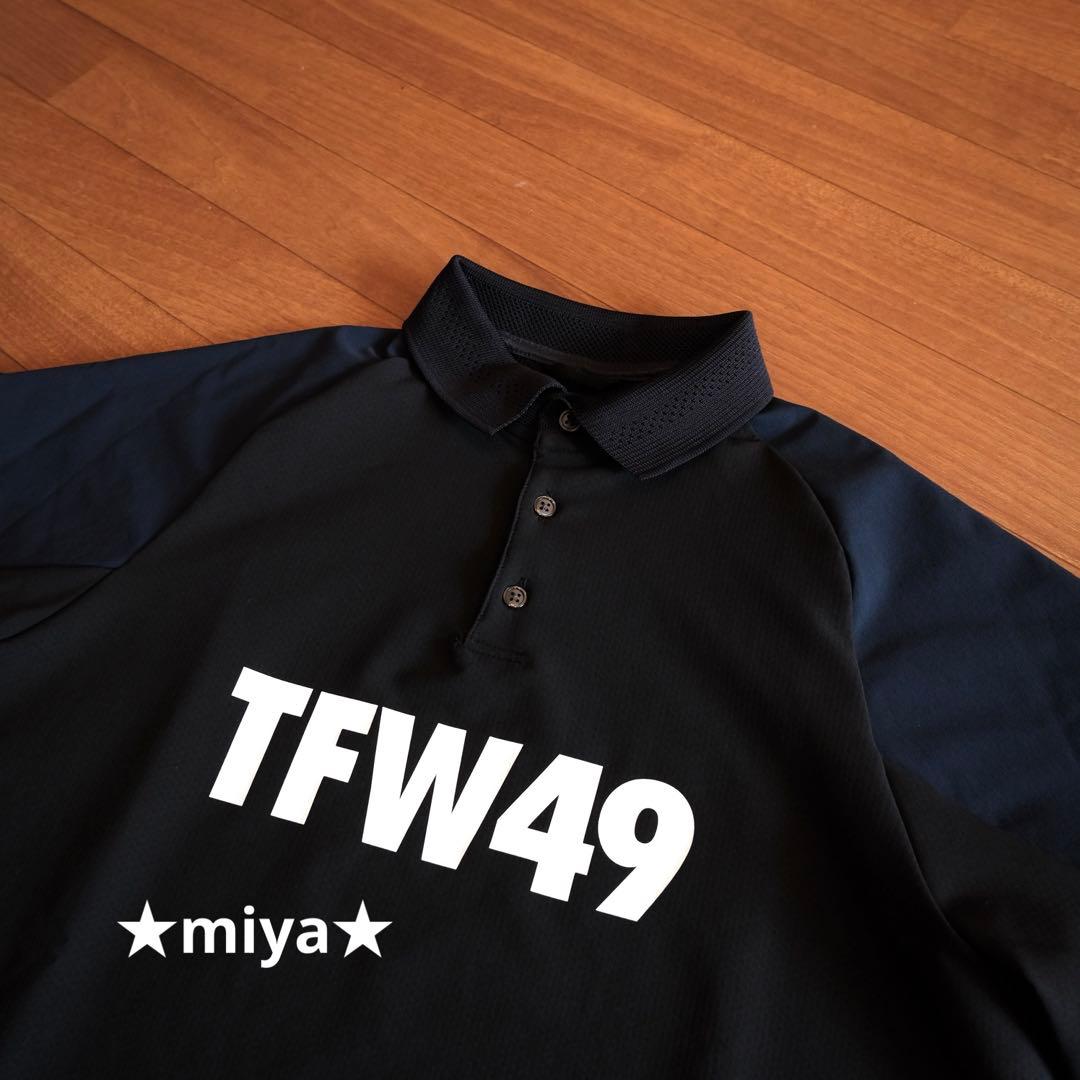 新品【定価3.1万】TFW49 / LONG SLEEVE POLO ポロシャツ