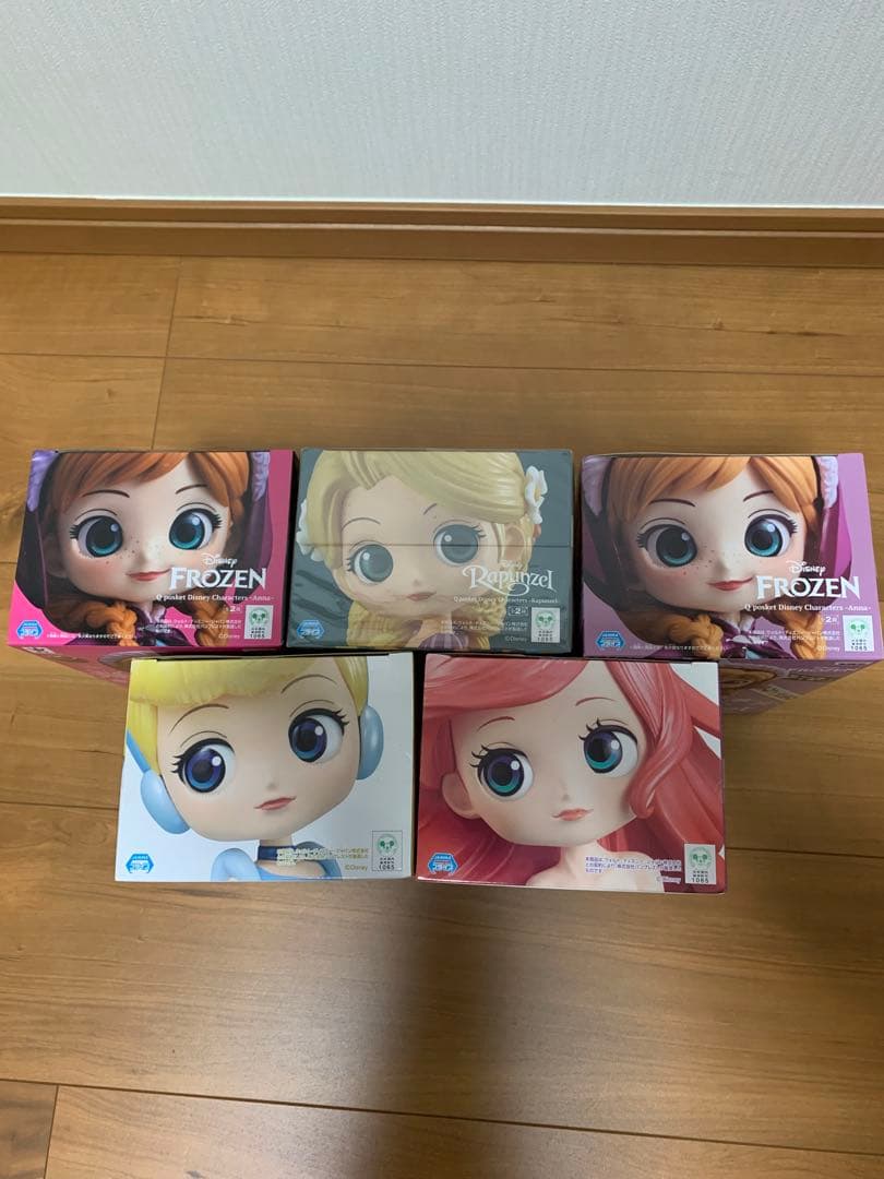 Qposket フィギュア 5体セット