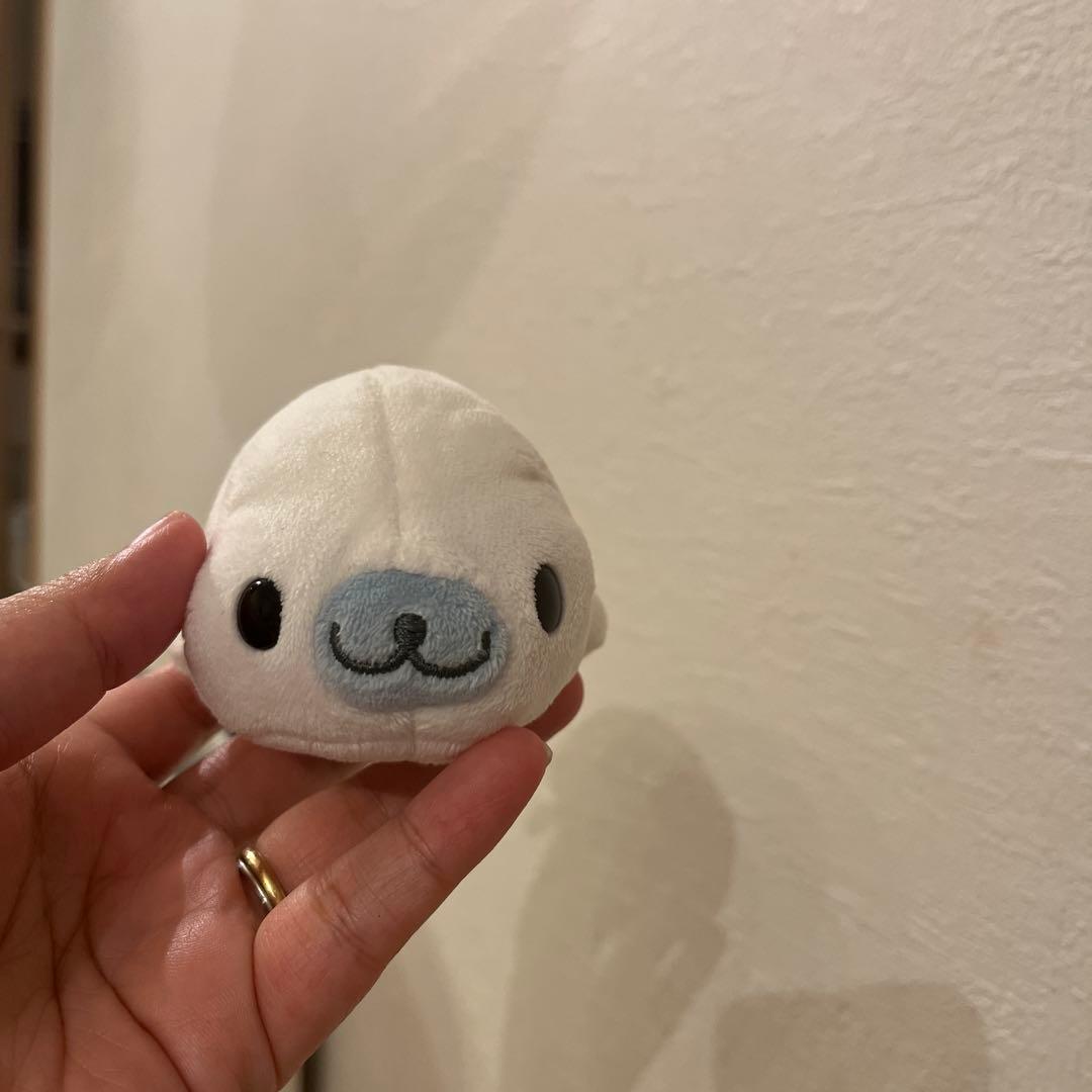 【激レア】まめゴマ ぬいぐるみ マスコット 当時物 平成 サンエックス あざらし