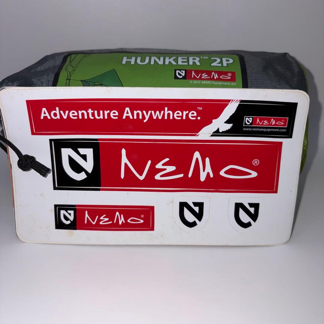 【新品・廃盤品】NEMO HUNKER 2P 2人用 ウルトラライト シェルター