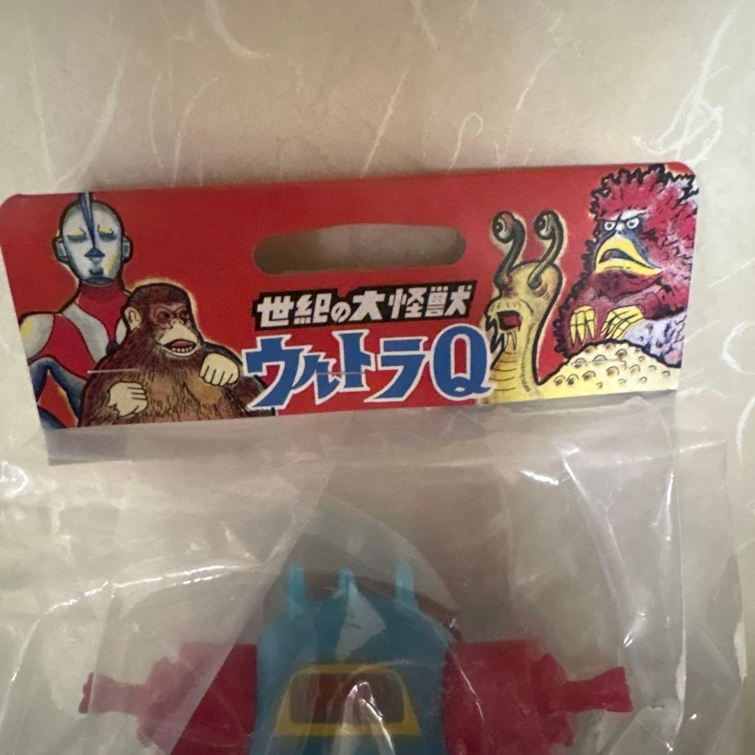 ソフビ　マルサン　キングジョー　クリアーブルーver