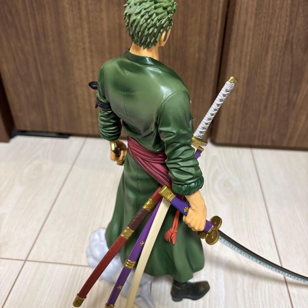【開封品・外箱なし】 バンプレくじ ゾロ フィギュア A賞 ブラシカラー