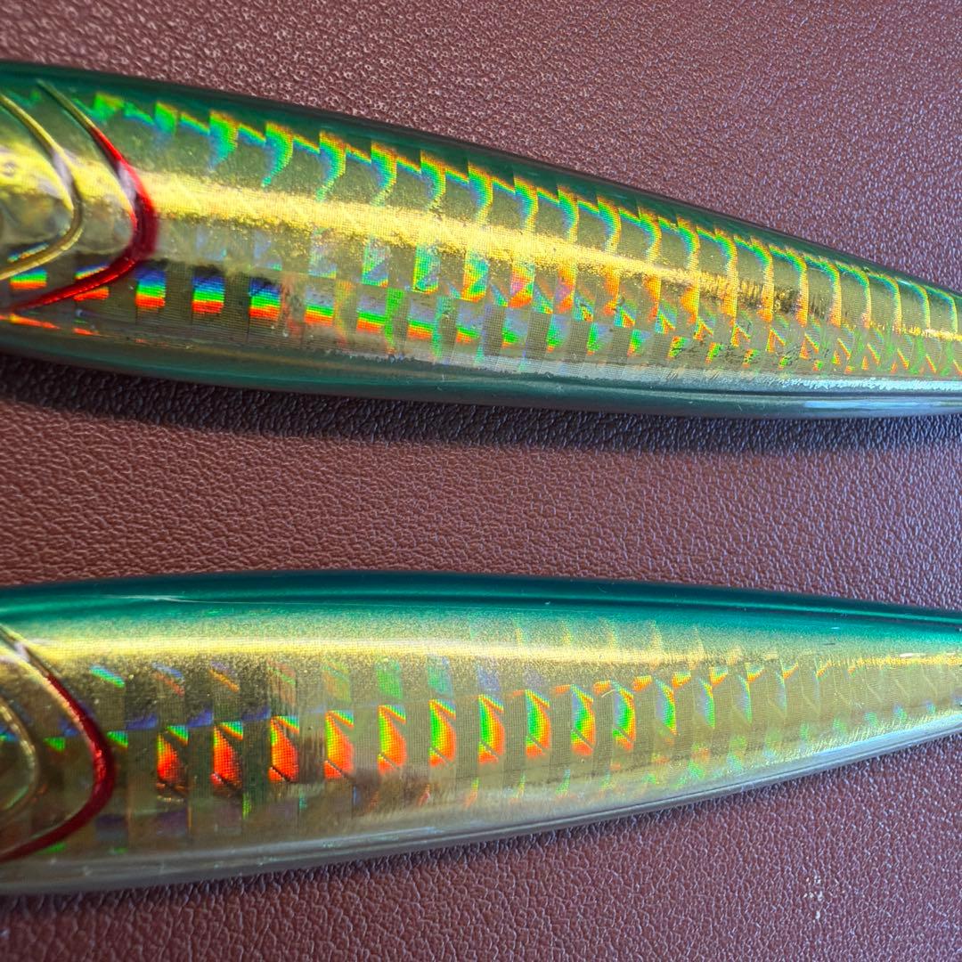 TGベイト 150g 緑金　2本セット