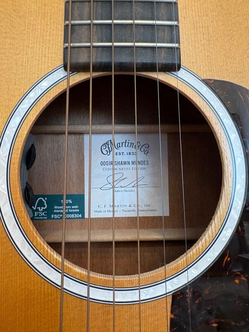 ギター Martin 000JR-10 Shawn Mendes