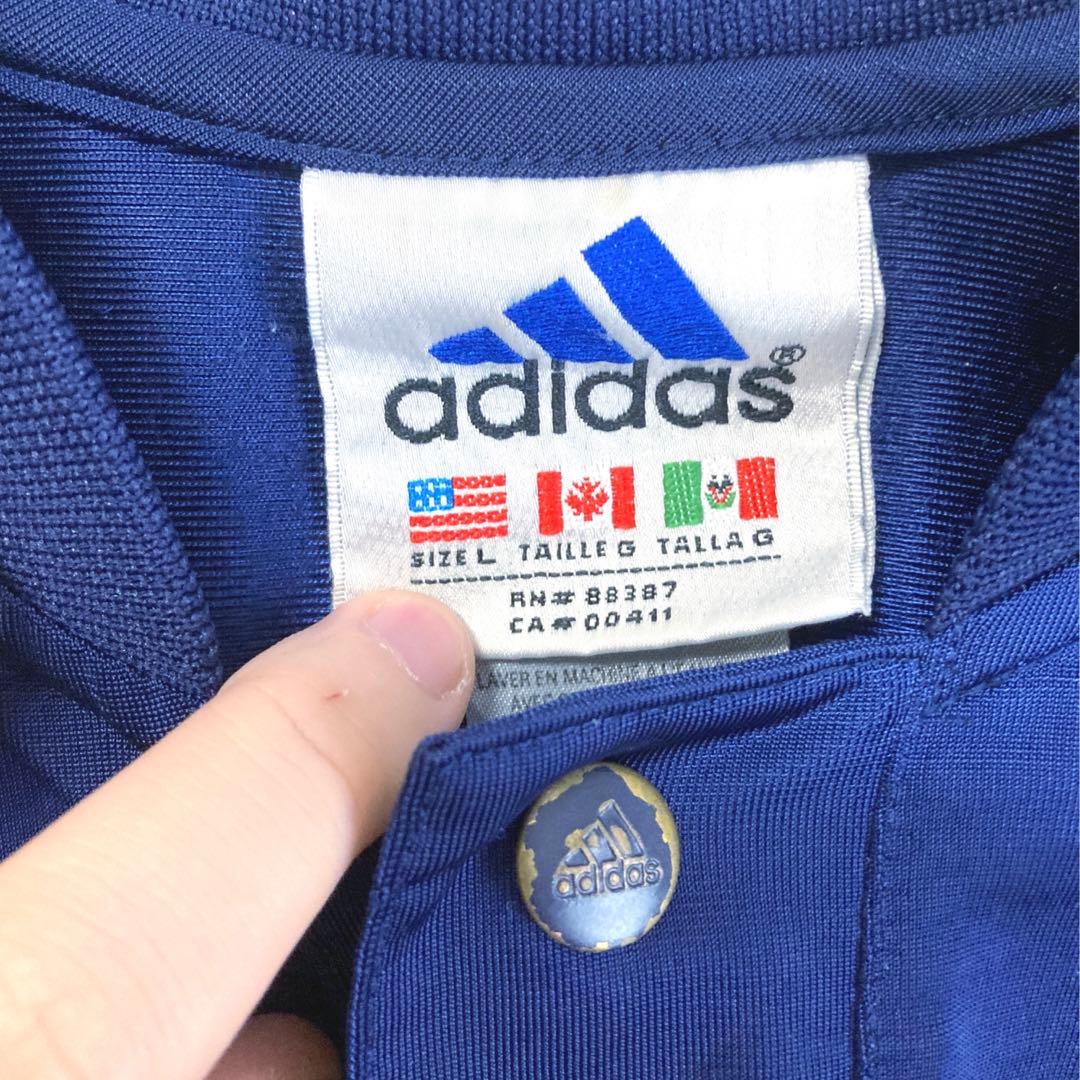 adidas アディダス　90s ベースボールシャツ　L