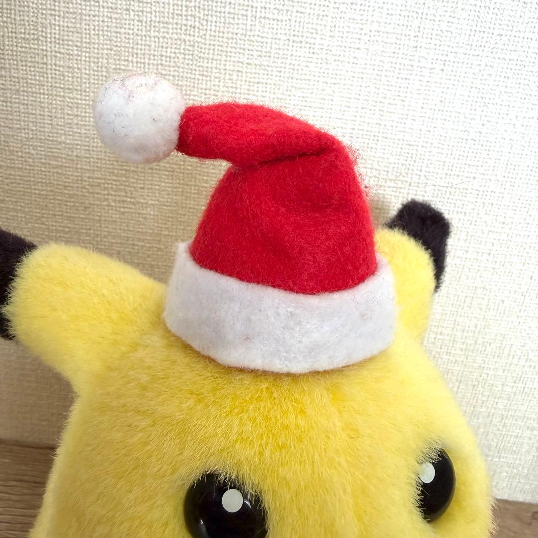 初期 ピカチュウ サンタ ぬいぐるみ TOMY