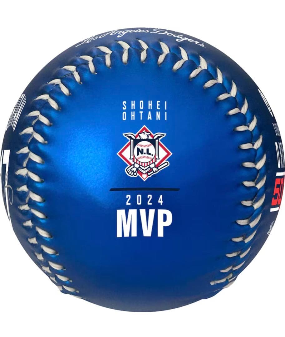 【正規品】大谷翔平ボール　2024 Season Accomplishments