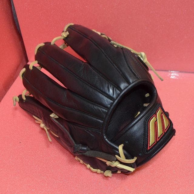Mizuno 軟式グローブ ブラック/ベージュ