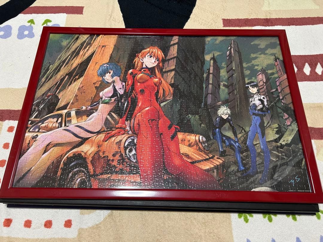 エヴァンゲリオン ジグソーパズル 1000ピース 完成品　4枚セット　最安値