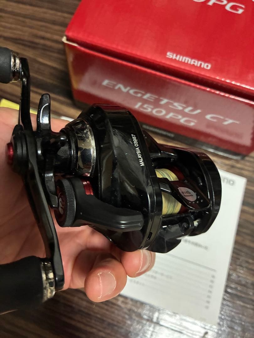 SHIMANO★ ENGETSUCT ★150PG★ベイトリール★炎月★タイラバ