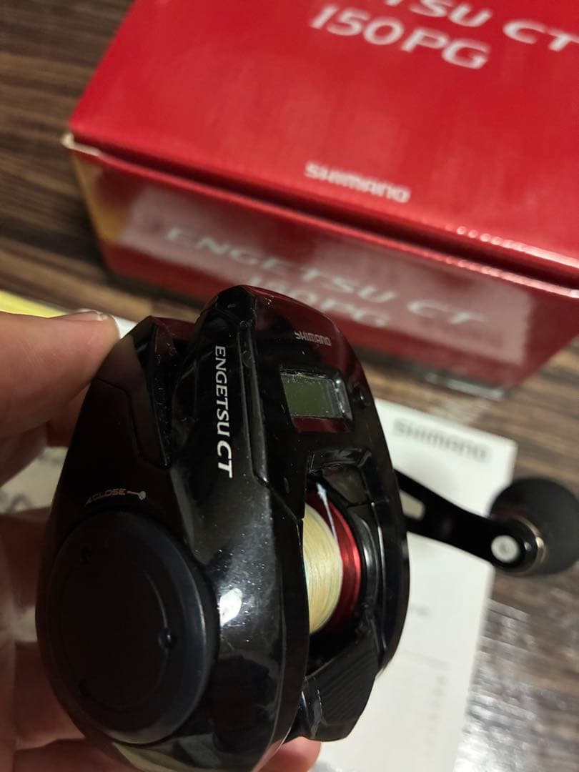 SHIMANO★ ENGETSUCT ★150PG★ベイトリール★炎月★タイラバ