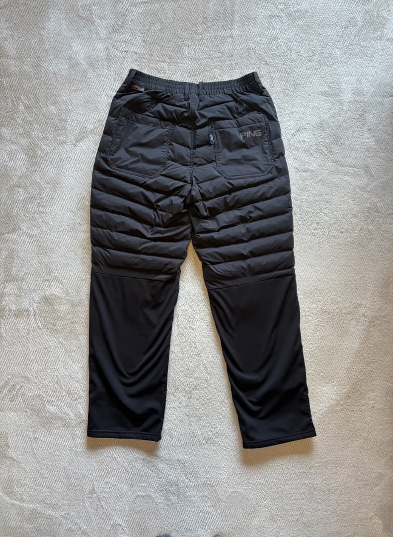 【値下】PING APPAREL ハイブリット中綿パンツ　メンズ 　L