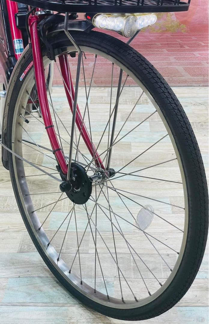 K2439 電動自転車パナソニック ママチャリ 26インチ 8.9Ah