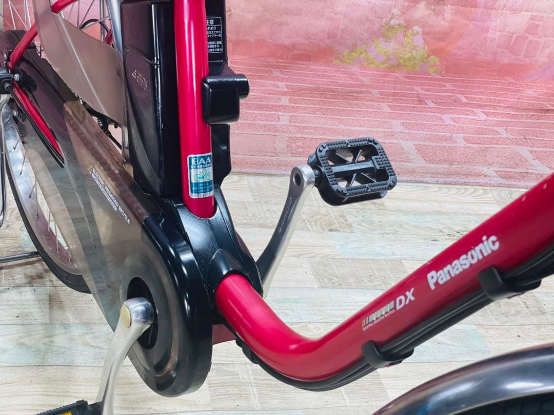 K2439 電動自転車パナソニック ママチャリ 26インチ 8.9Ah