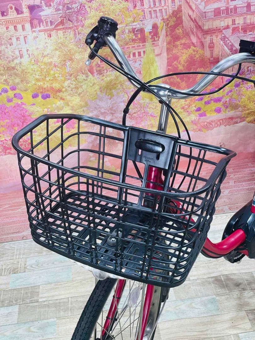K2439 電動自転車パナソニック ママチャリ 26インチ 8.9Ah