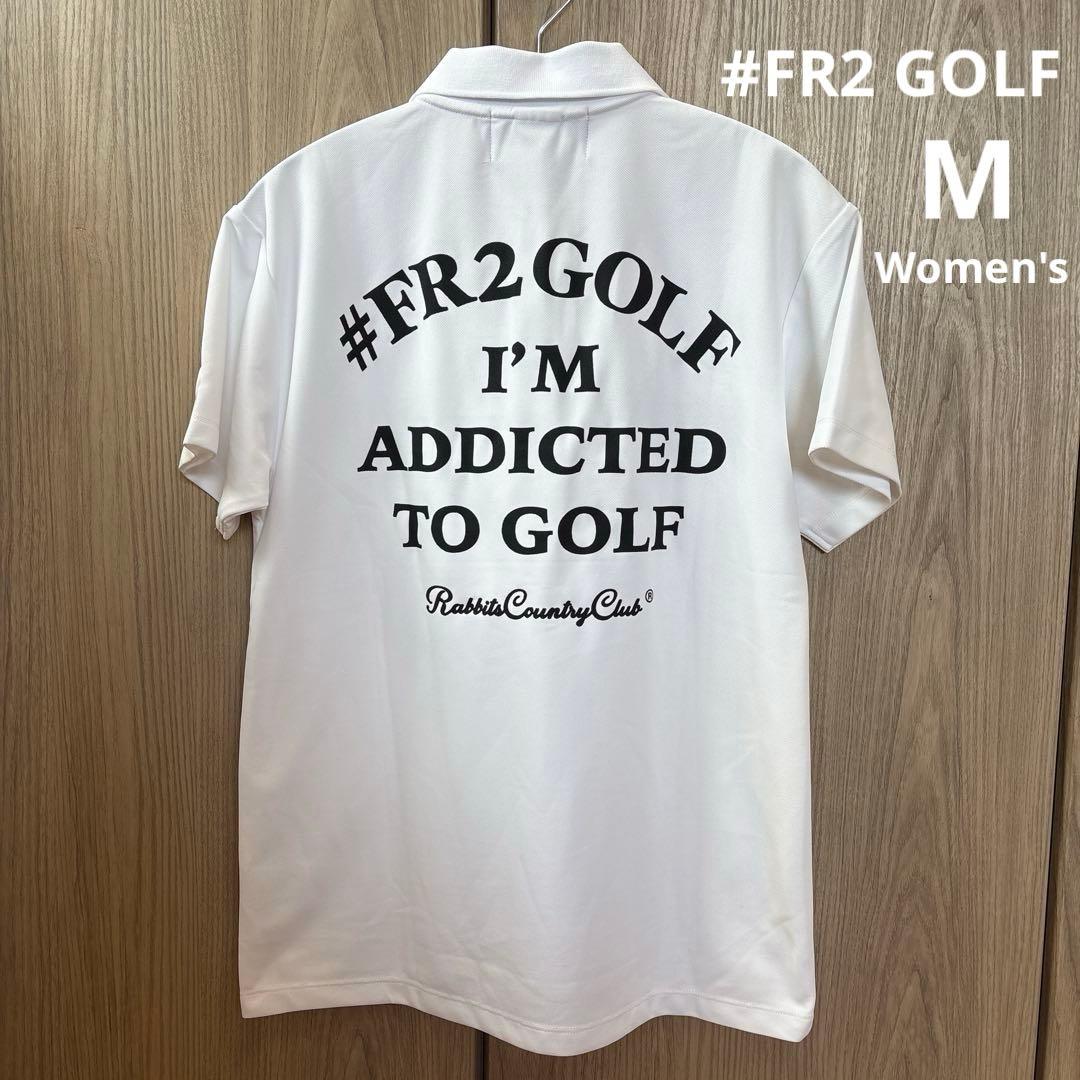 【新品未使用】#FR2GOLF レディース　半袖ポロシャツ　ゴルフウェア　M