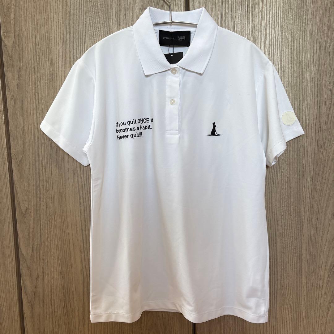 【新品未使用】#FR2GOLF レディース　半袖ポロシャツ　ゴルフウェア　M